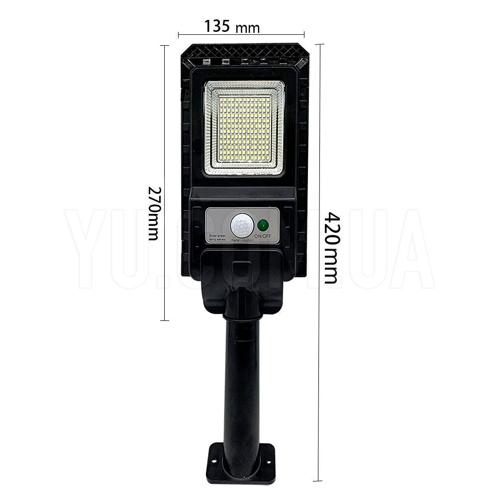 Вуличний ліхтар на столб UKC solar street light 7777 115W